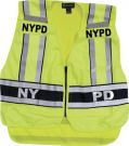 NYPD Style Hi-Visibility Safety Vest - RESTRICTED ITEM